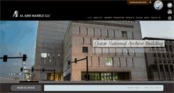 Desktop Screenshot of alajmimarble.com
